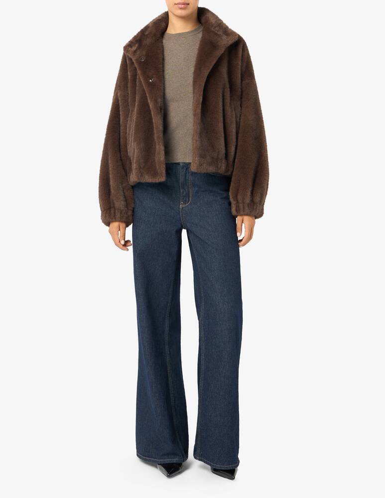 rinascente Weekend Max Mara Giaccone in finta pelliccia