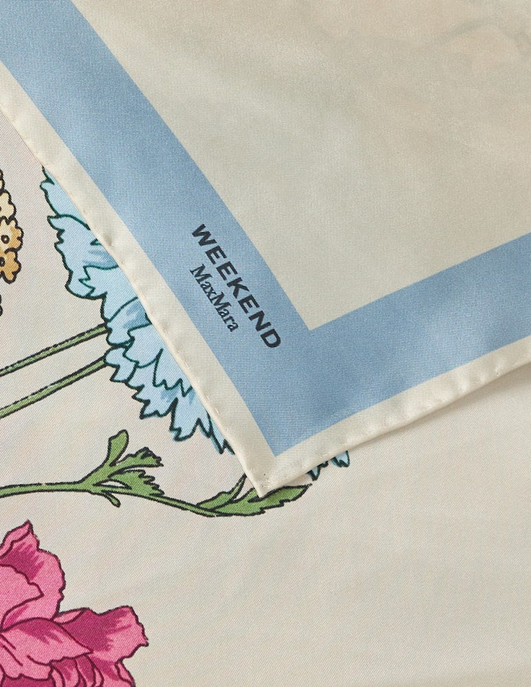 rinascente Weekend Max Mara Stola foulard floreale