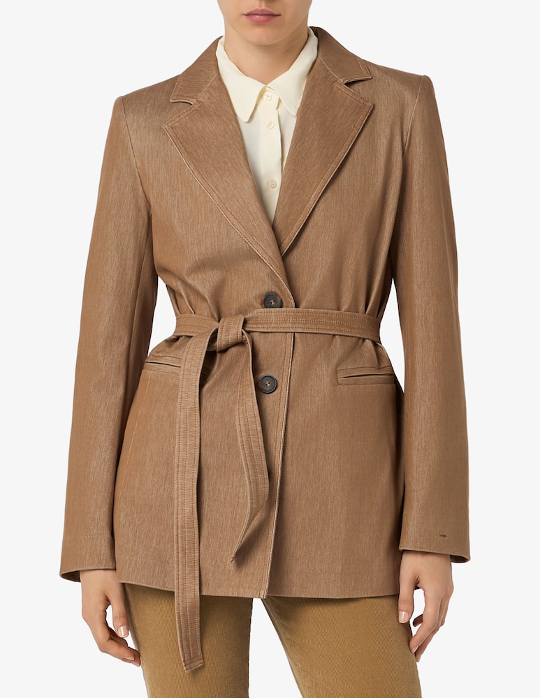 rinascente MM by MaxMara Jersey jacket with belt