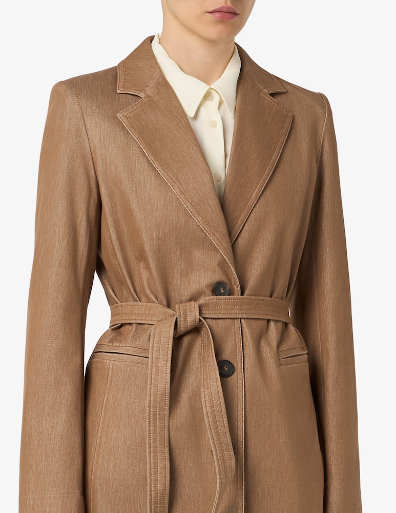 rinascente MM by MaxMara Jersey jacket with belt
