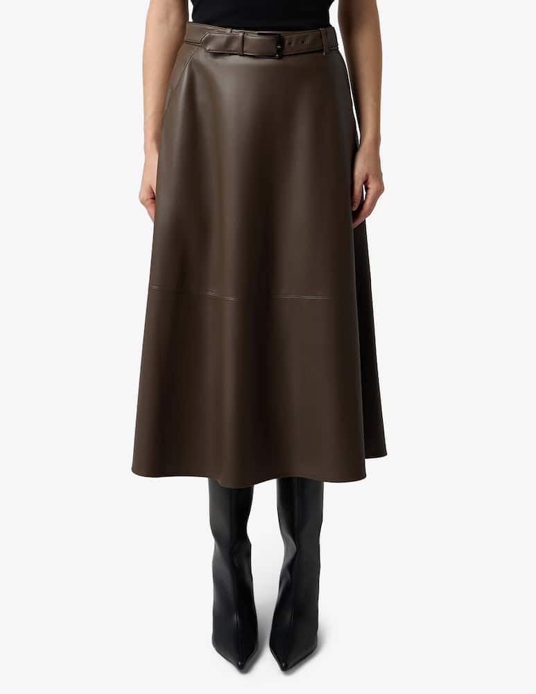 MM by MaxMara Gonna midi in jersey con cintura - immagine 1 MM by MaxMara Gonna midi in jersey con cintura - immagine 1