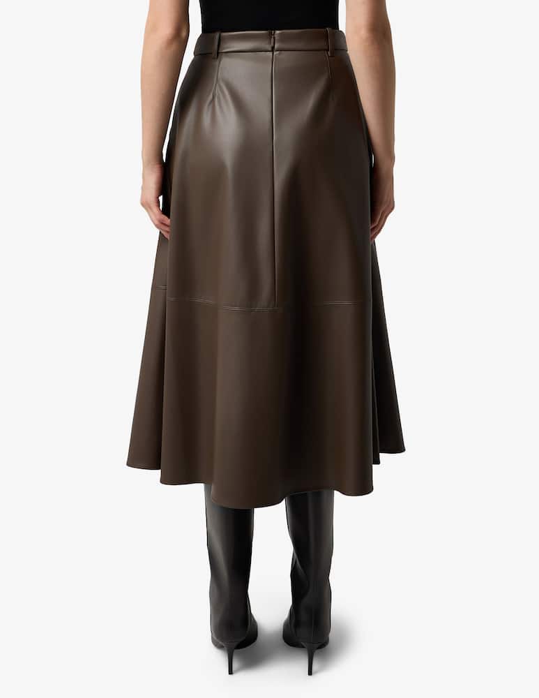 MM by MaxMara Gonna midi in jersey con cintura - immagine 3 MM by MaxMara Gonna midi in jersey con cintura - immagine 3