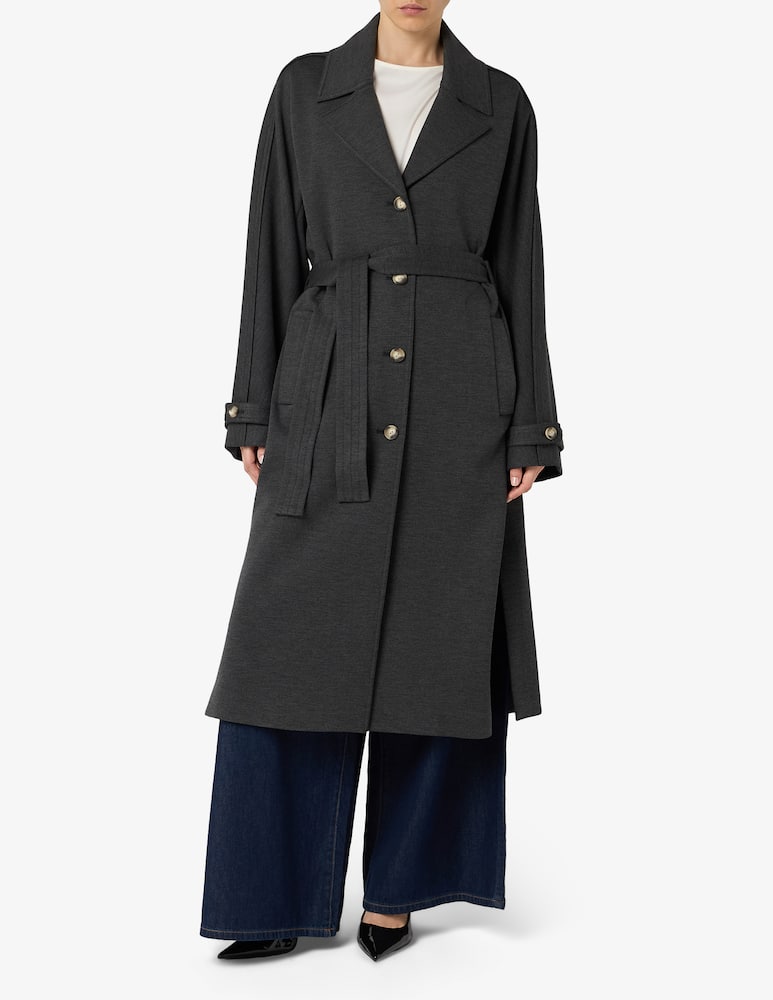 rinascente MM by MaxMara Belted jersey trench
