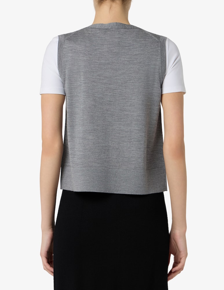 rinascente MM by MaxMara Knitted cardigan vest