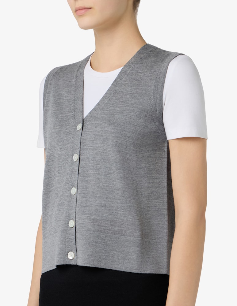 rinascente MM by MaxMara Knitted cardigan vest