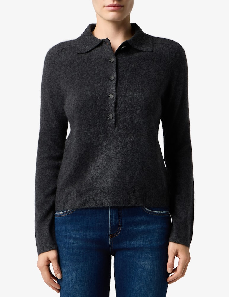 MM by MaxMara Maglione polo in maglia - immagine 1 MM by MaxMara Maglione polo in maglia - immagine 1