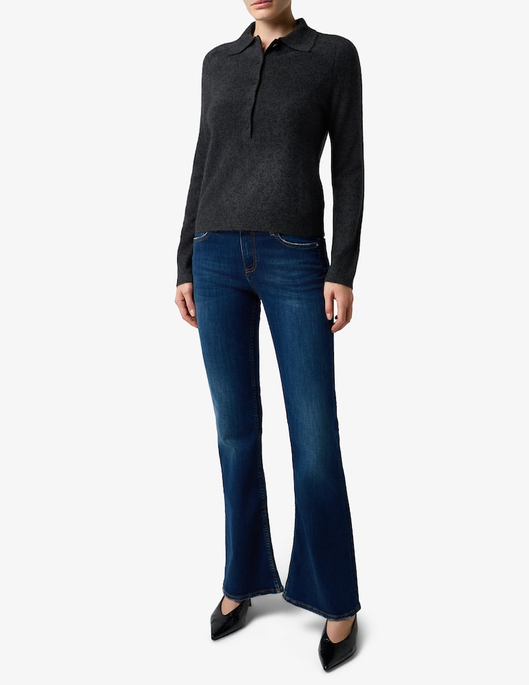 MM by MaxMara Maglione polo in maglia - immagine 2 MM by MaxMara Maglione polo in maglia - immagine 2