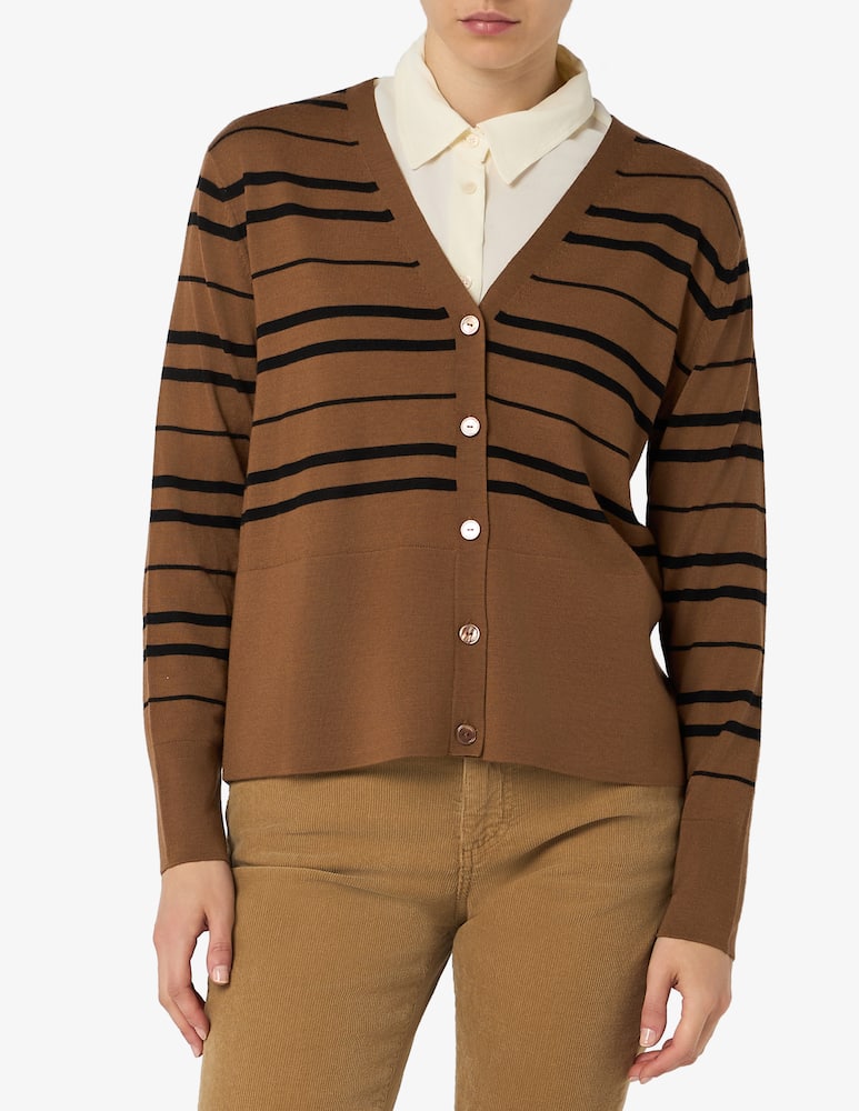 rinascente MM by MaxMara Cardigan a righe con bottoni