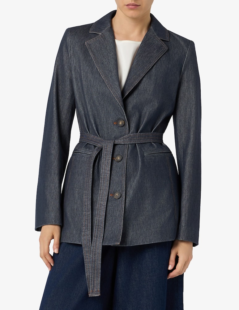 rinascente MM by MaxMara Giacca in jersey con cintura