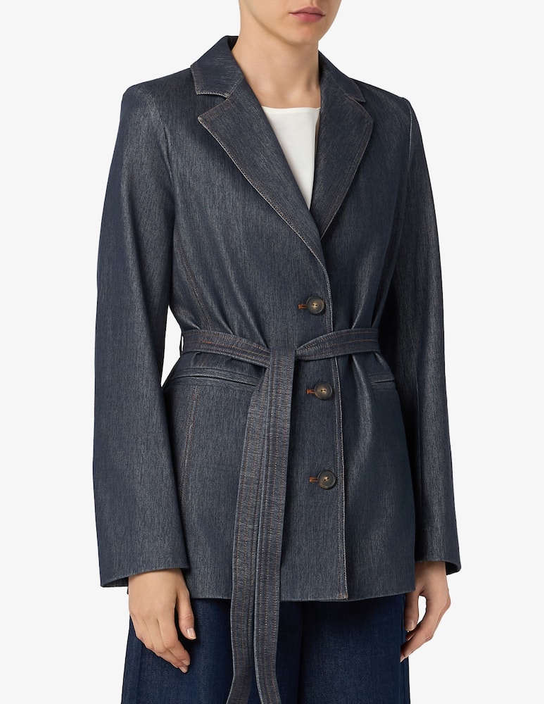 rinascente MM by MaxMara Giacca in jersey con cintura