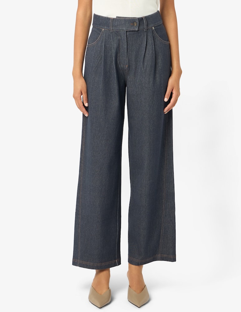 MM by MaxMara Pantalone ampio in jersey - immagine 1 MM by MaxMara Pantalone ampio in jersey - immagine 1