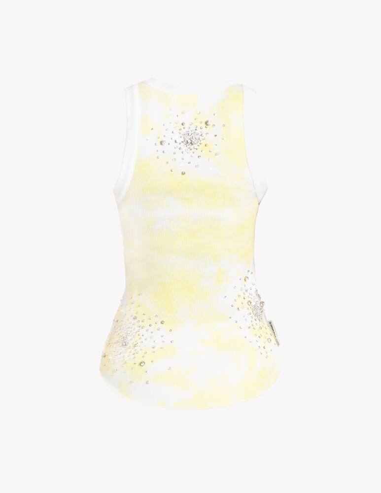 rinascente Des Phemmes Canotta in cotone - giallo