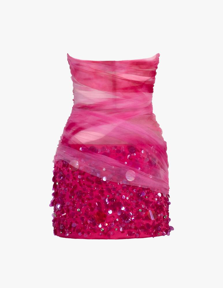 rinascente Des Phemmes Abito corto senza maniche - rosa