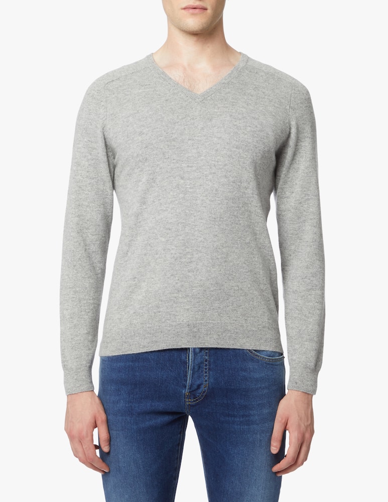 Pure Cashmere 100% cashmere v neck sweater - picture 4