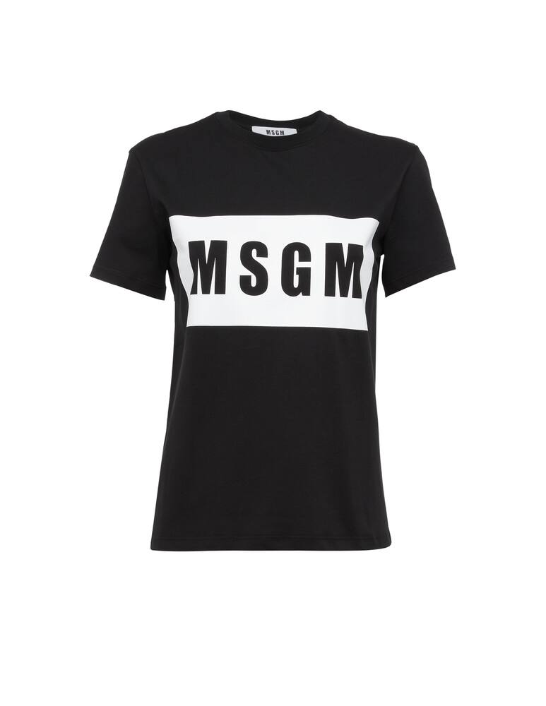 rinascente MSGM Box logo t-shirt