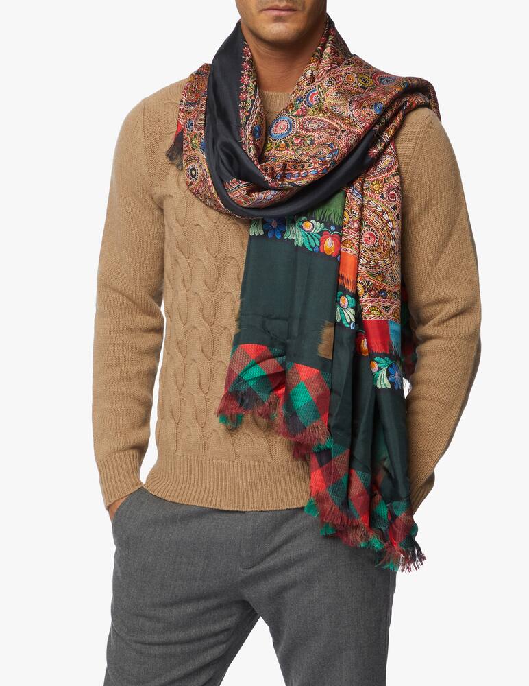 rinascente Pierre-Louis Mascia Aloe ultra washed scarf