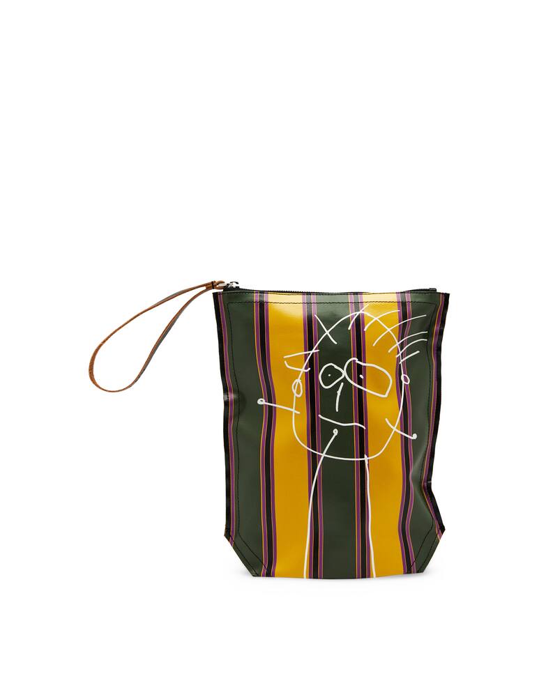 Plan C Striped clutch - picture 1 Plan C Striped clutch - picture 1