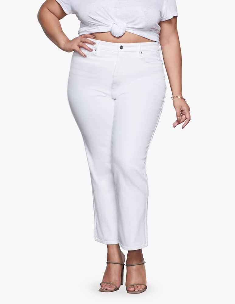 Good American Jeans Good Curve a gamba dritta - immagine 2 Good American Jeans Good Curve a gamba dritta - immagine 2