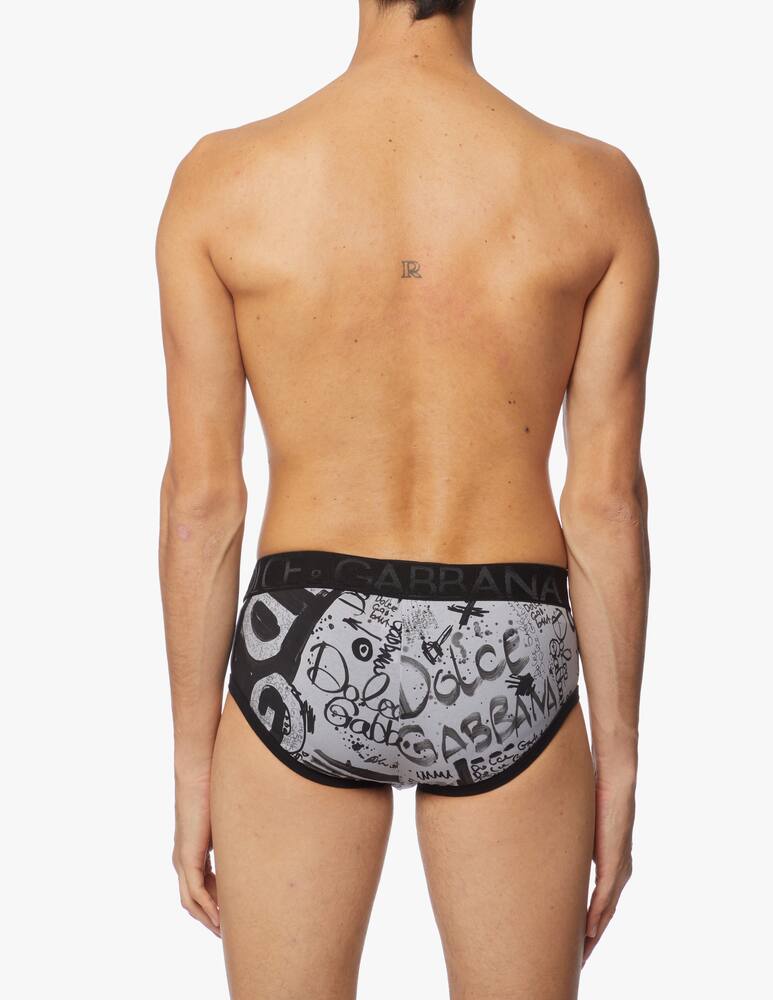 rinascente Dolce & Gabbana Brando graffiti brief