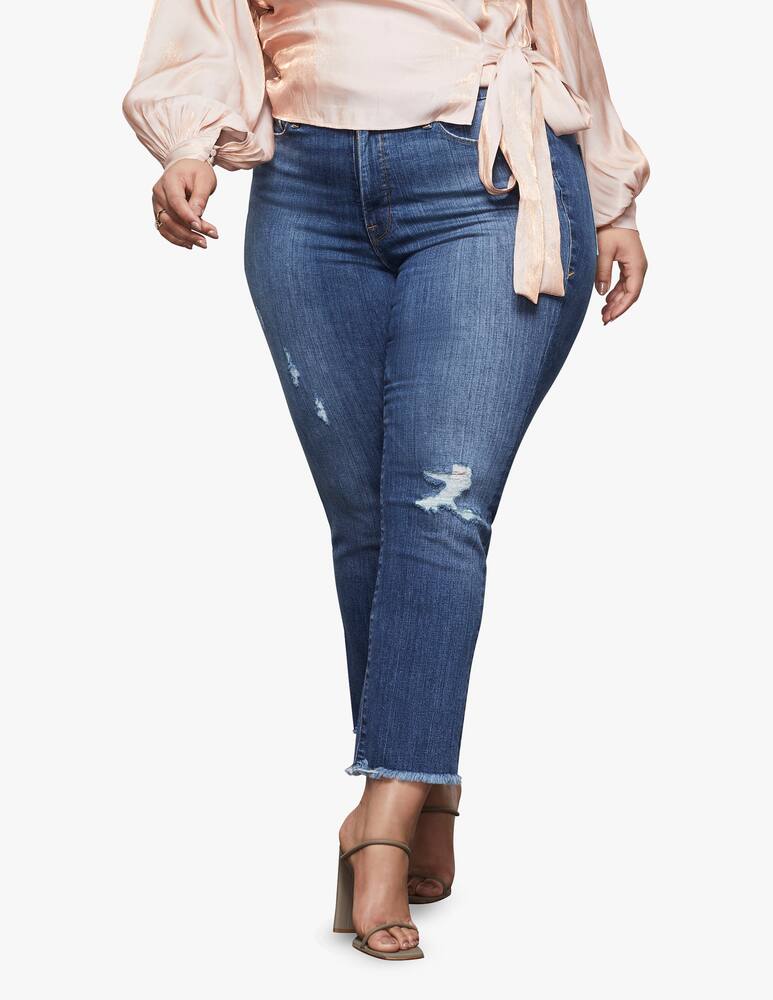 rinascente Good American Jeans Good a gamba dritta