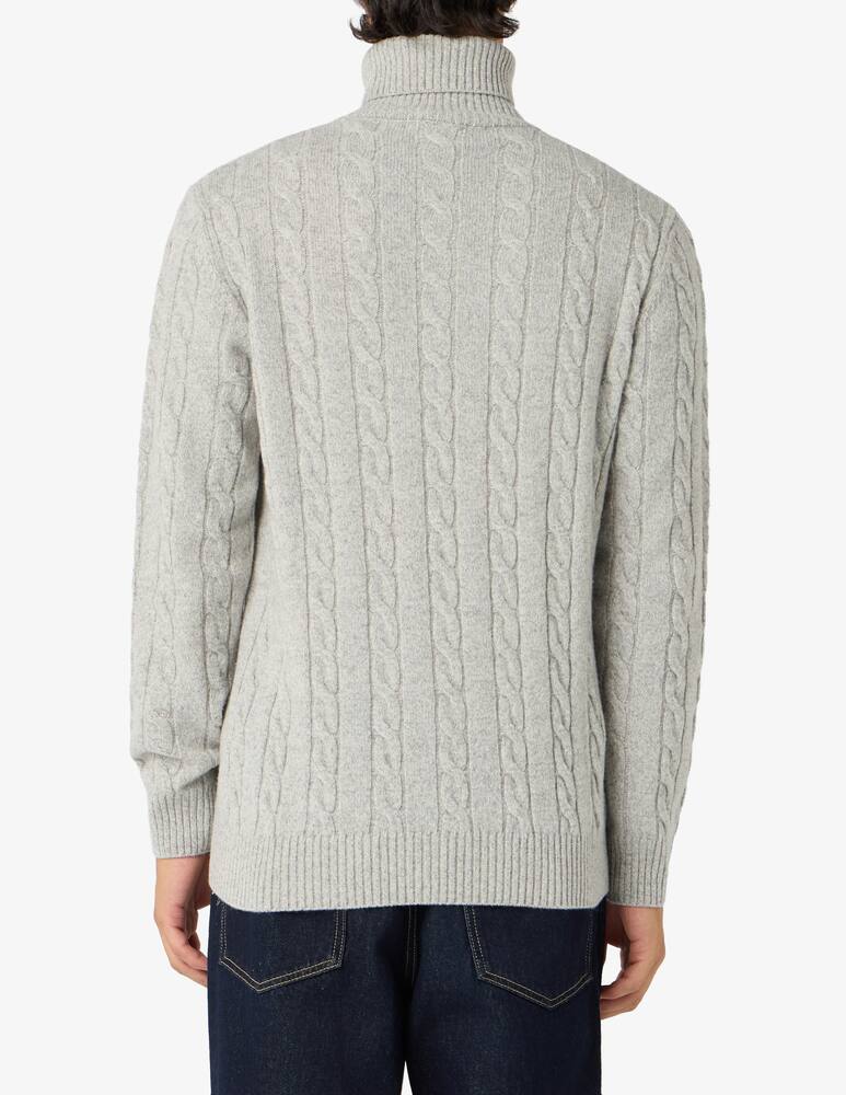 rinascente Sartoria Italiana Dolcevita a trecce in lana merino extrafine