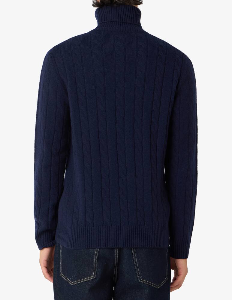 rinascente Sartoria Italiana Dolcevita a trecce in lana merino extrafine