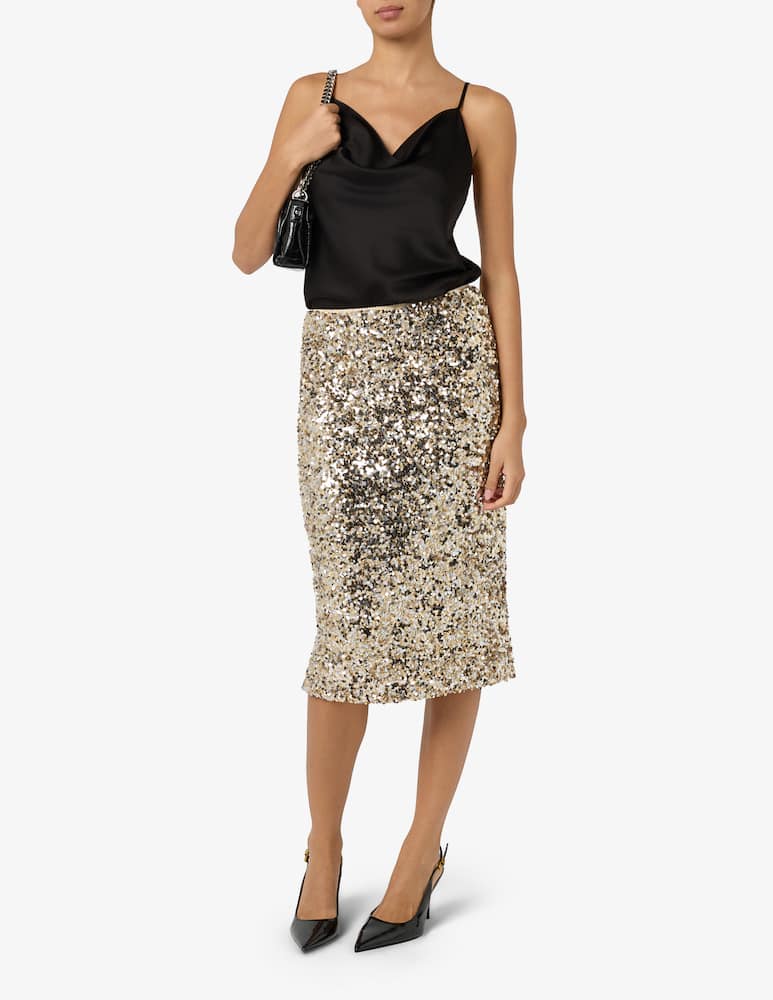 Annarita N Midi sequin skirt - picture 2 Annarita N Midi sequin skirt - picture 2