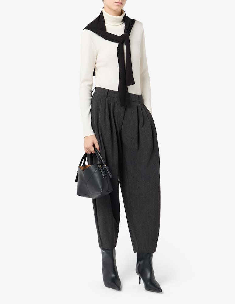 rinascente Annarita N pantalone con pinces