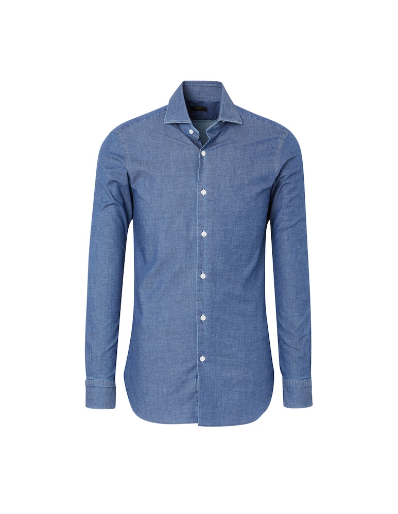 rinascente Barba Napoli Denim culto shirt