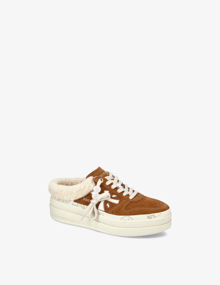 rinascente Premiata Micol suede mule sneakers