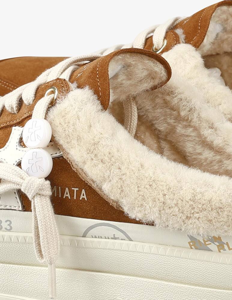 rinascente Premiata Micol suede mule sneakers