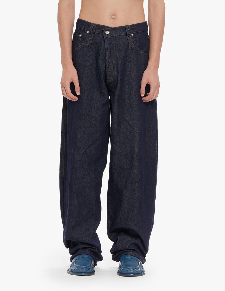 Federico Cina Print pocket jeans - blue - picture 2
