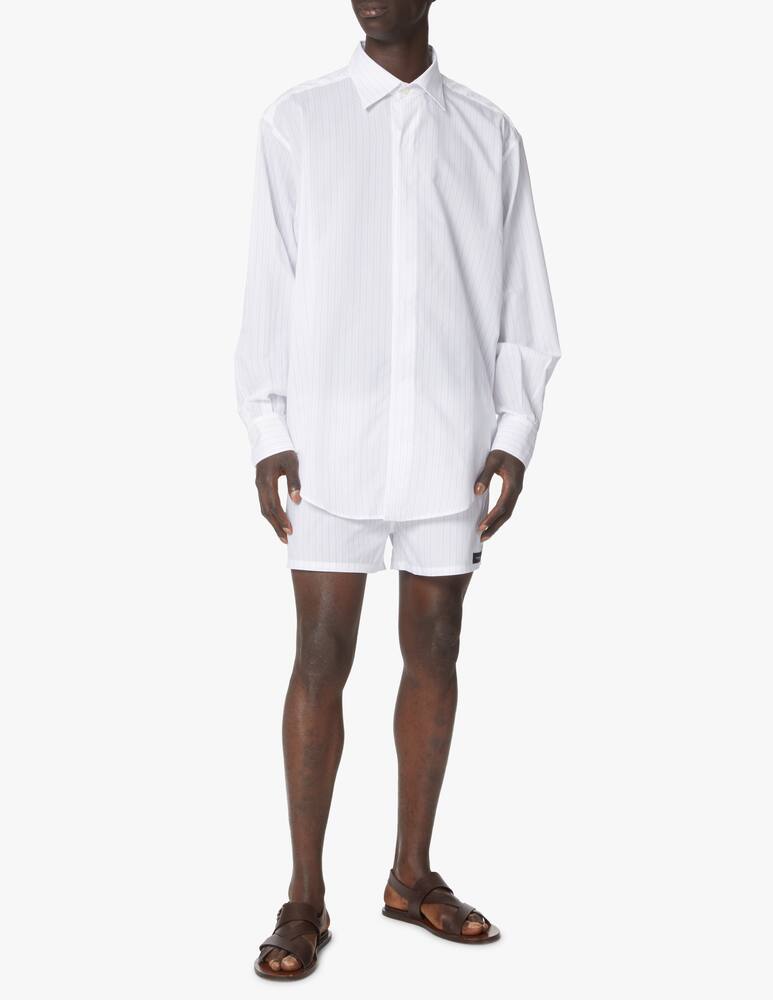 rinascente Federico Cina Camicia manica lunga back opening - multicolor