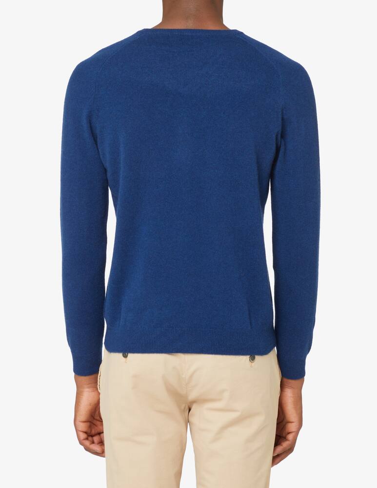 rinascente Pure Cashmere Maglia Scollo V in cashmere - Blu
