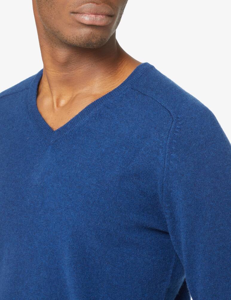 rinascente Pure Cashmere Maglia Scollo V in cashmere - Blu