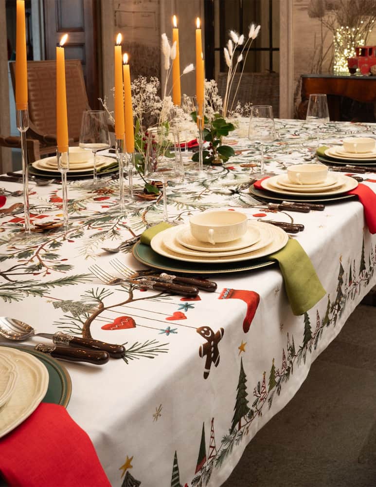 Tessitura Toscana Rudy Rectangular Tablecloth - picture 1 Tessitura Toscana Rudy Rectangular Tablecloth - picture 1