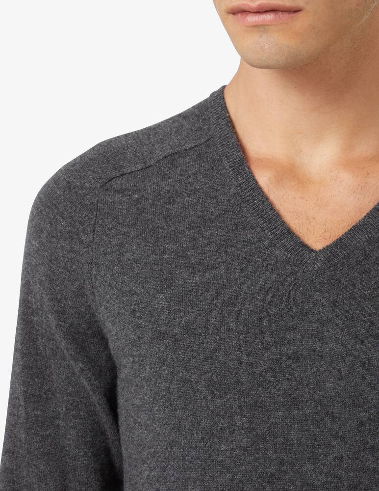 rinascente Pure Cashmere Vneck cashmere sweater - Grey