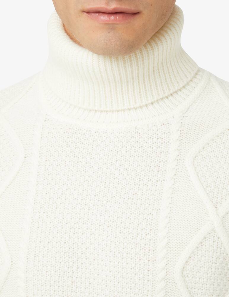 rinascente Pure Cashmere Maglia Dolceva Lavorato in cashmere - Bianco