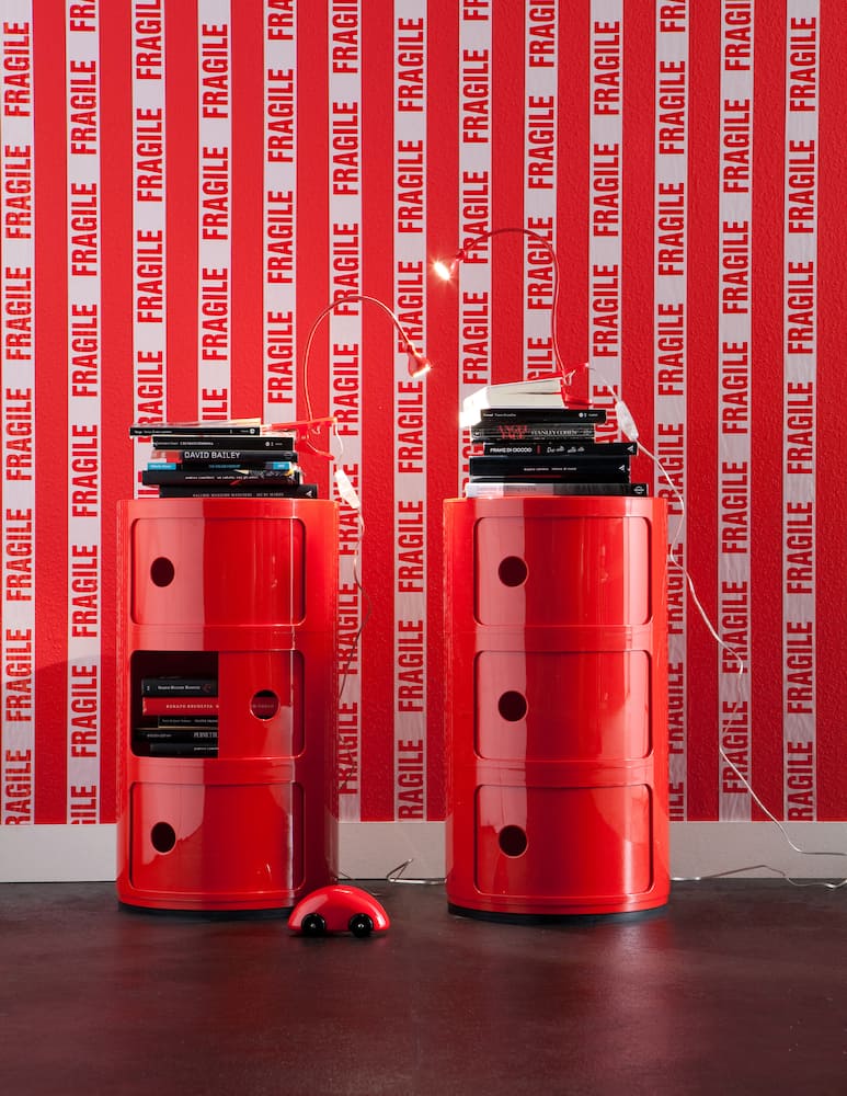 rinascente Kartell Mobile contenitore componibile 3 elementi