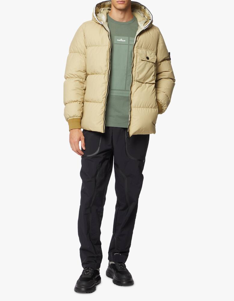 rinascente Stone Island Naslan piping downjacket