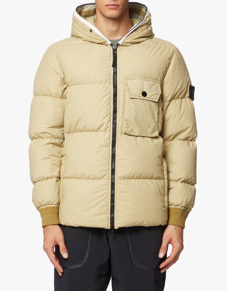 rinascente Stone Island Naslan piping downjacket