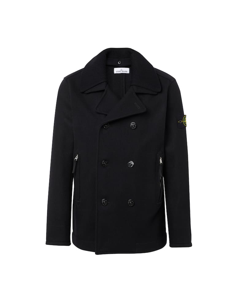 rinascente Stone Island Wool peacoat