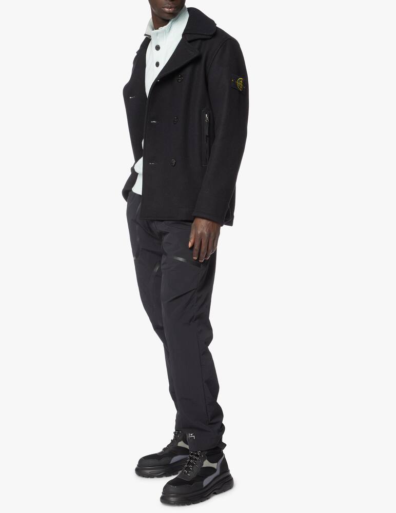 rinascente Stone Island Wool peacoat