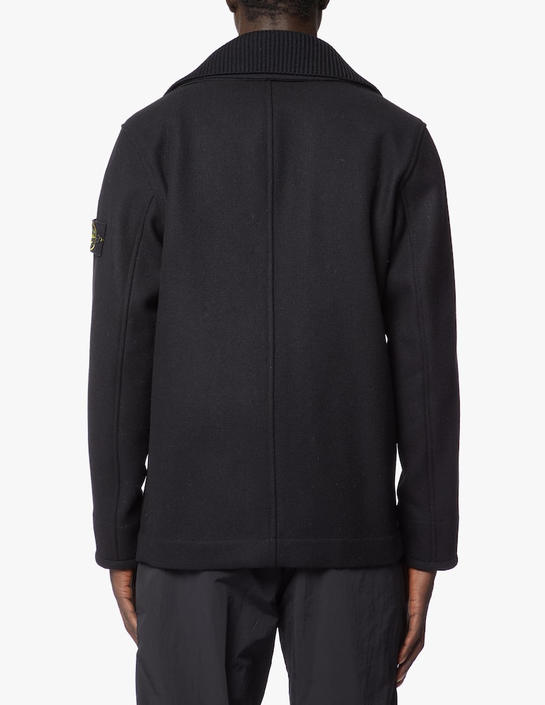 rinascente Stone Island Wool peacoat