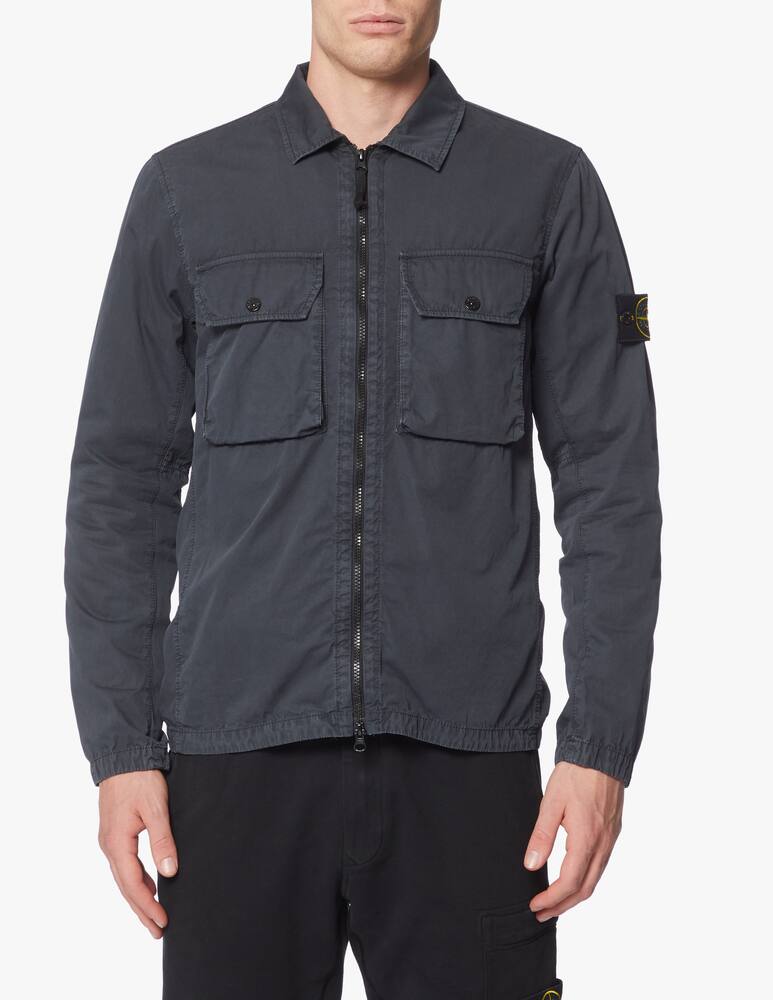 rinascente Stone Island Frosted cotton overshirt