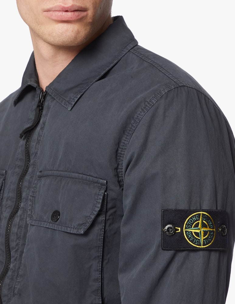 rinascente Stone Island Frosted cotton overshirt