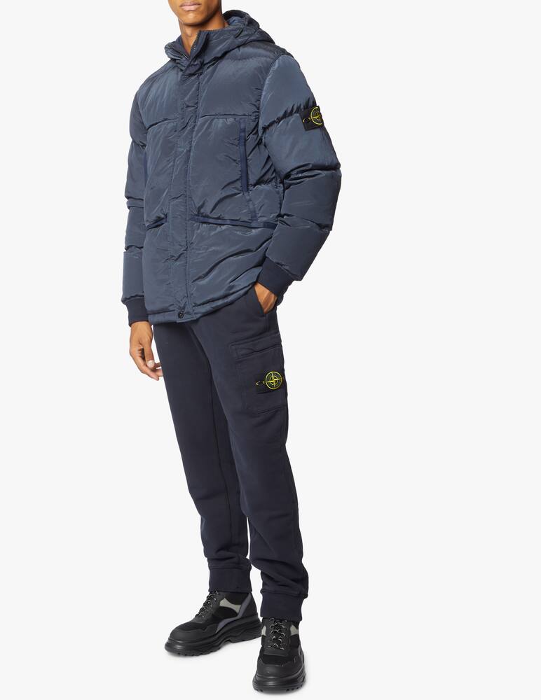 rinascente Stone Island Bomber in piuma nylon 