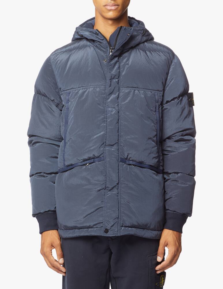 rinascente Stone Island Bomber in piuma nylon 