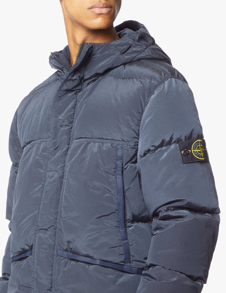 rinascente Stone Island Bomber in piuma nylon 