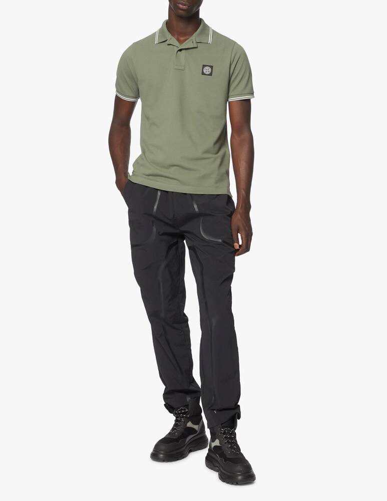 rinascente Stone Island Stretch short sleeve polo shirt